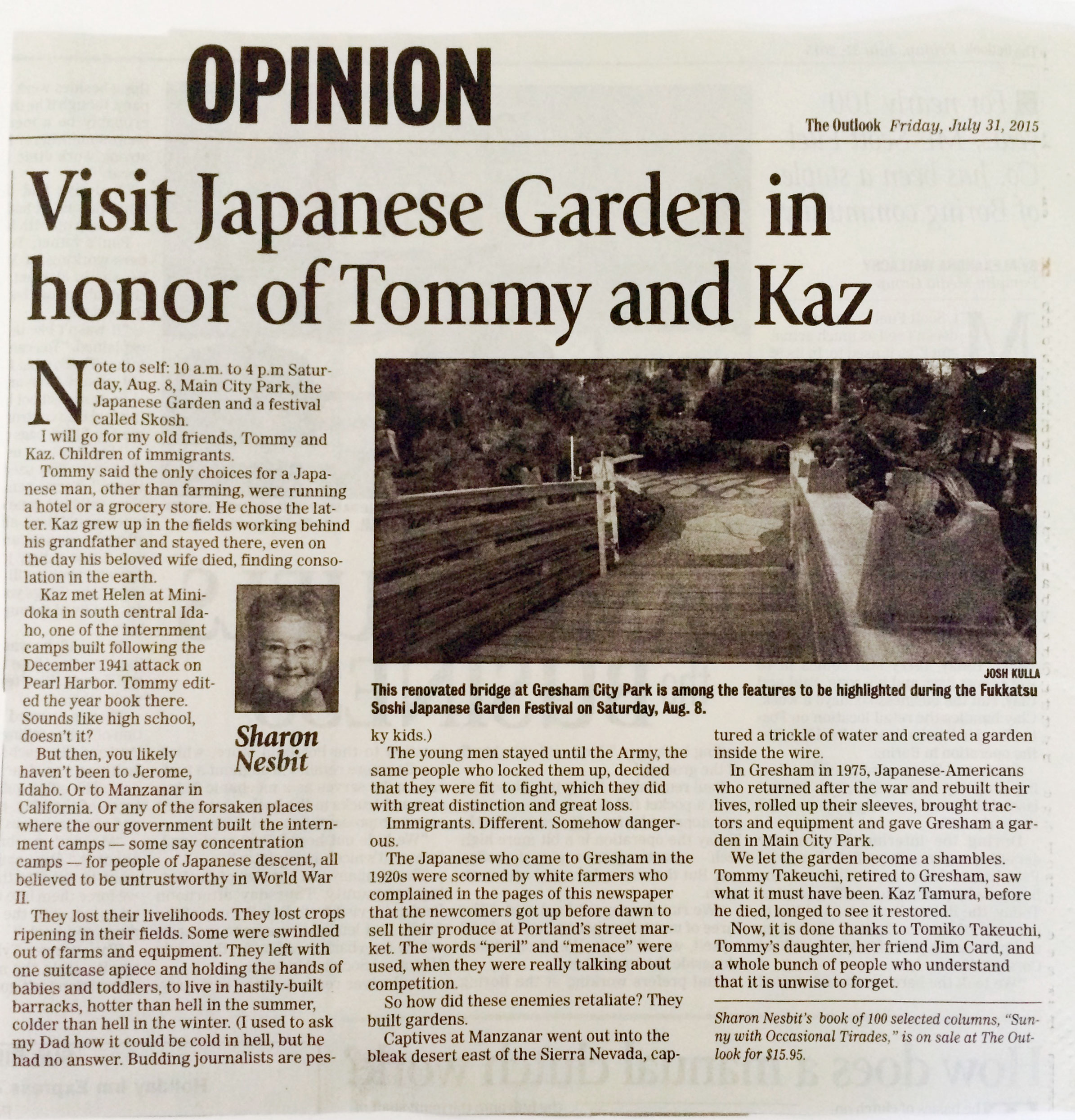 japanese garden outlook